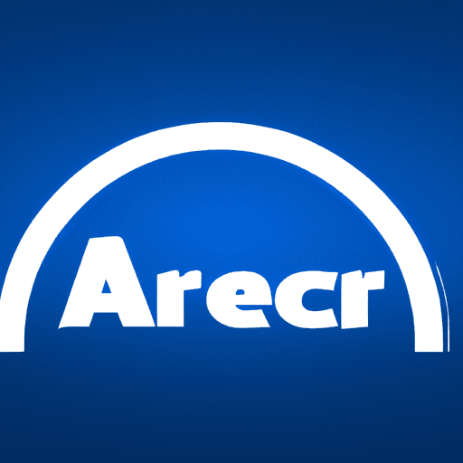 לוגו של דפדפן Arc על רקע כחול כהה