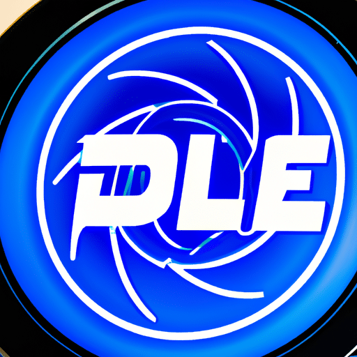 גרפיקה תוססת המציגה את הלוגו של DALL-E 2